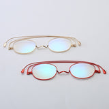 Portable reading glasses