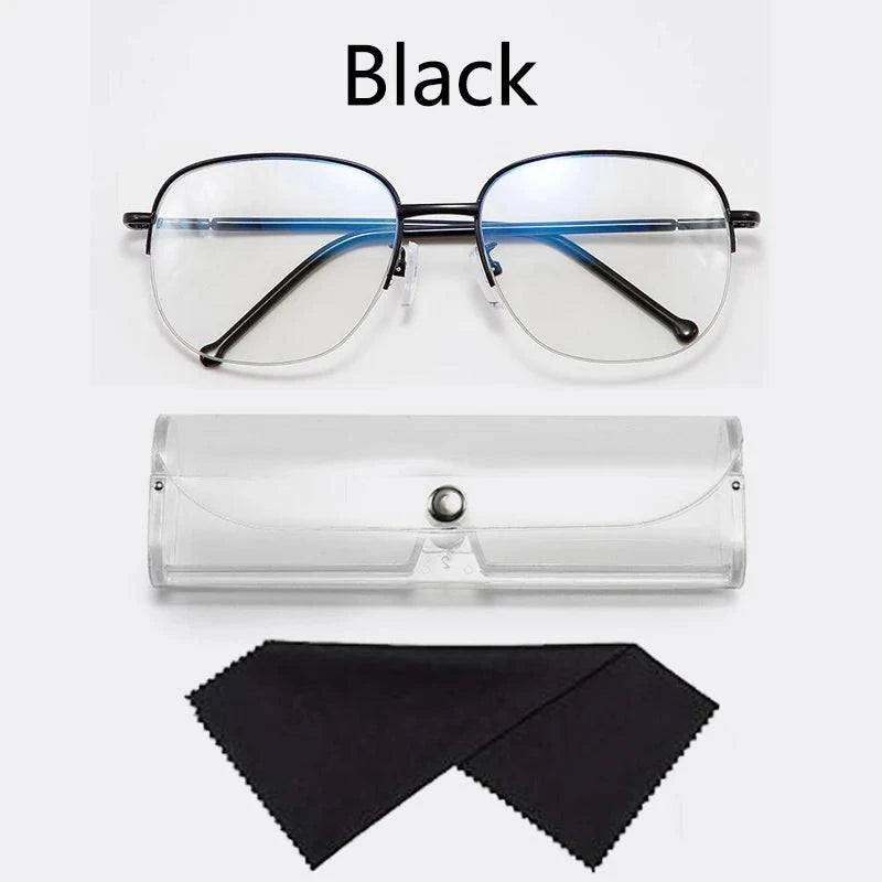 Metal Progressive Anti Blue Ray UV Protect Multifocal Reading Glasses - SunRay Glasses
