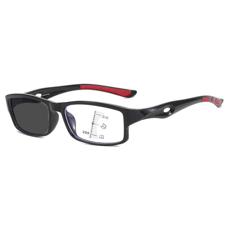 Sports Photochromic Multi-focal Anti-blue Light Reading Glasses - SunRay Glasses