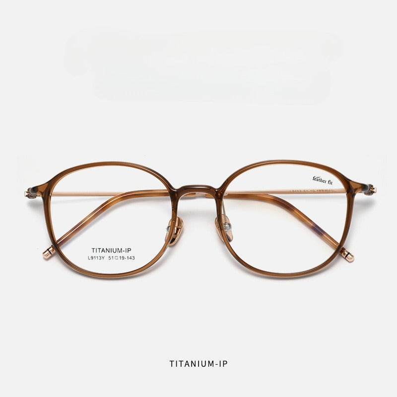 Ultralight Pure Titanium 7g Photochromic Progressive Reading Glasses