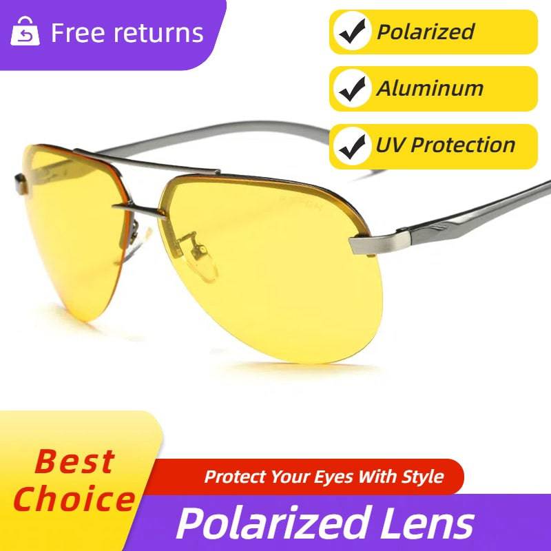 Aluminum Magnesium Polarized Sunglasses - SunRay Glasses