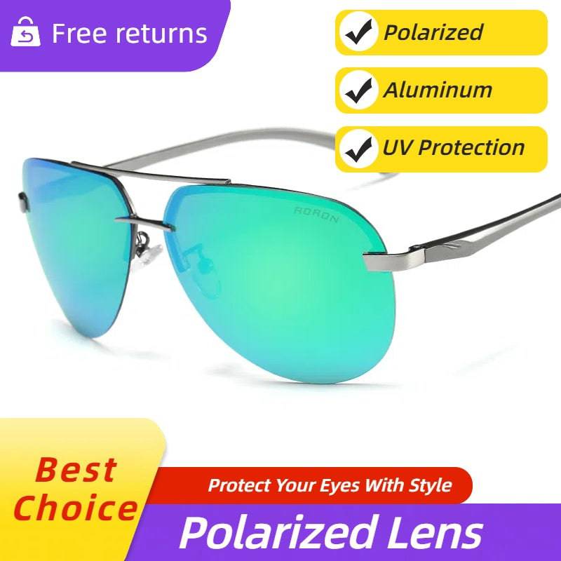Aluminum Magnesium Polarized Sunglasses - SunRay Glasses