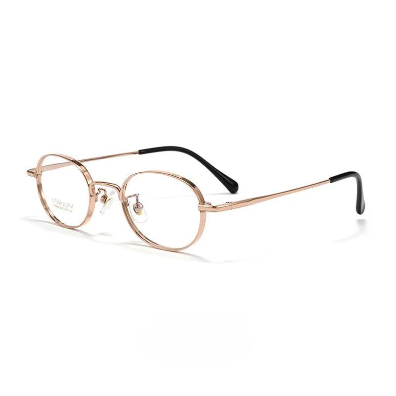 New Pure Titanium Oval Progressive Photochromic Reading Glasses - SunRay Glasses