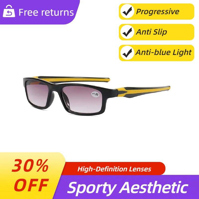 HD Lens Sports Reading Glasses - SunRay Glasses