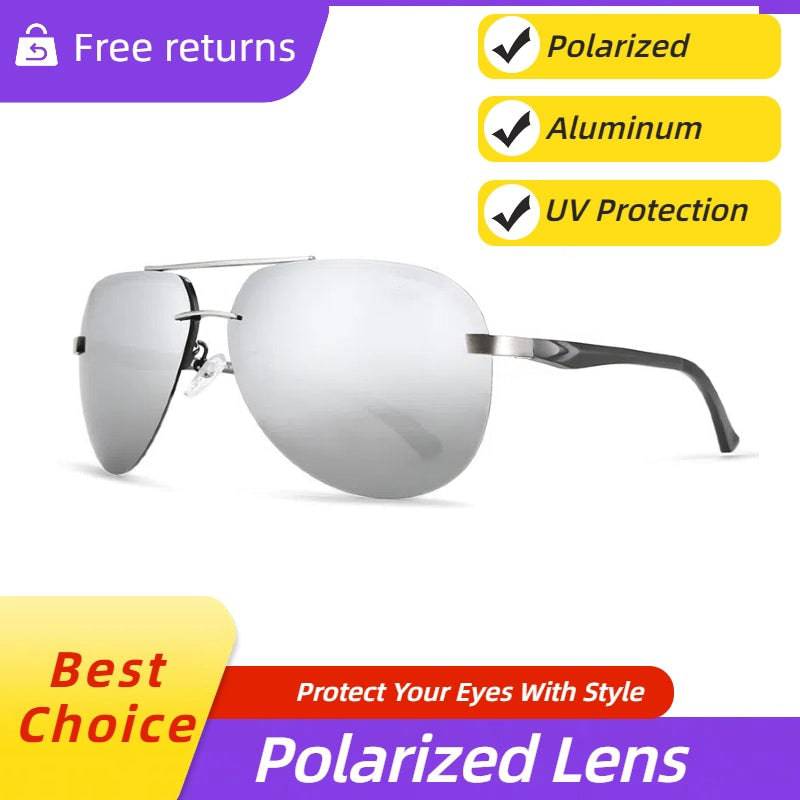 فضة sunglasses option