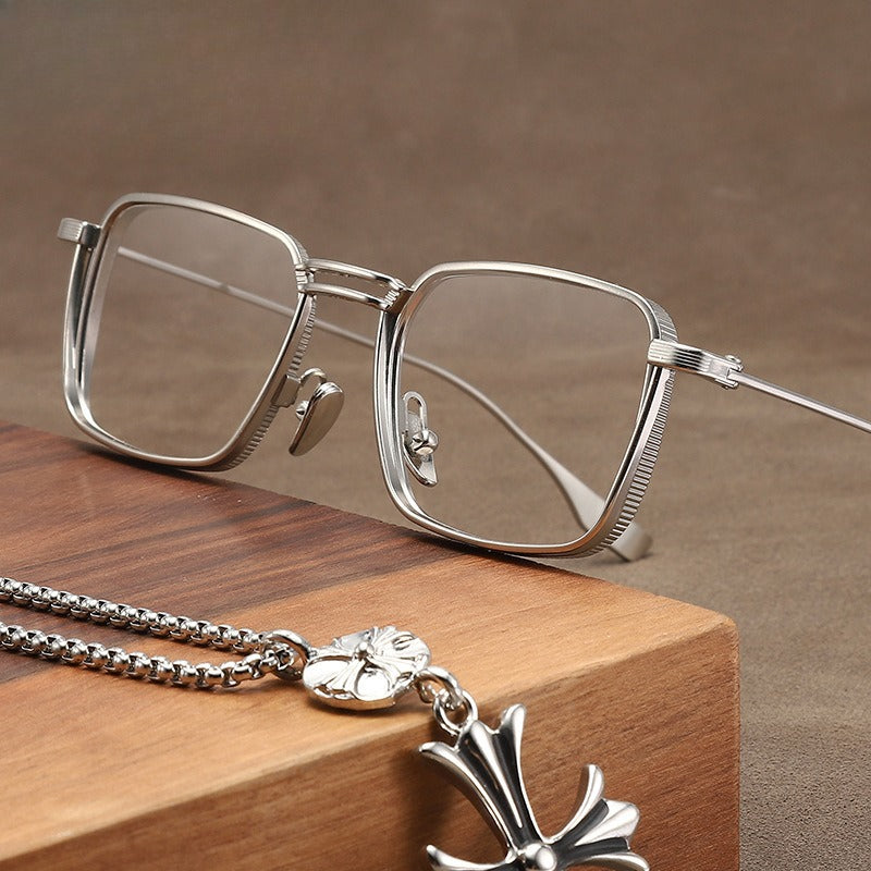 Ultra-light Photochromic Large Face Widening Retro Reading Glasses