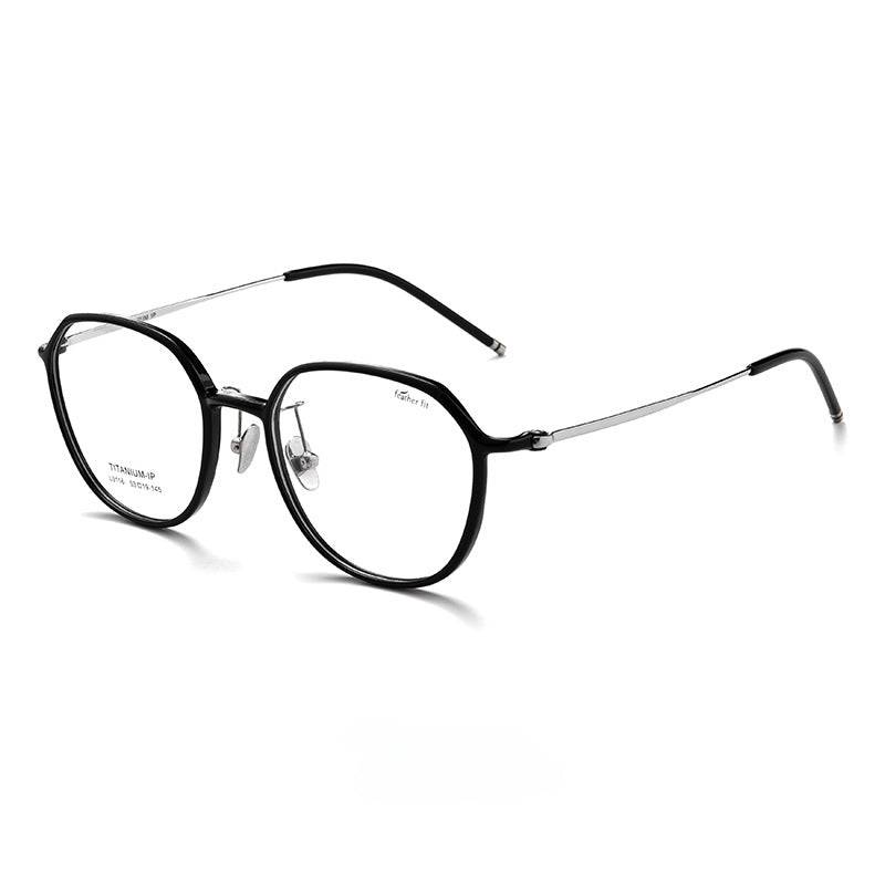 Ultra-light 7.1g Oval Titanium  Frame Progessive Photochromic Reading Glasses - SunRay Glasses