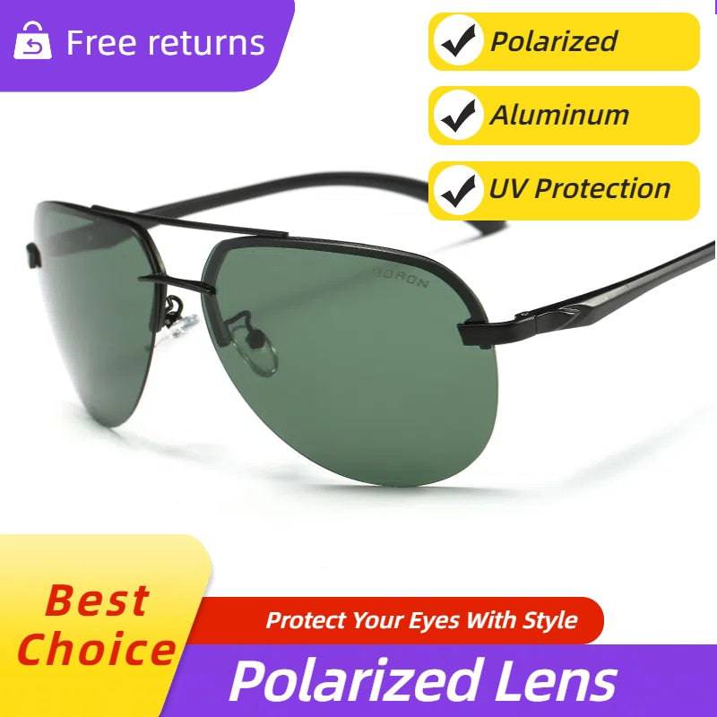 Aluminum Magnesium Polarized Sunglasses - SunRay Glasses