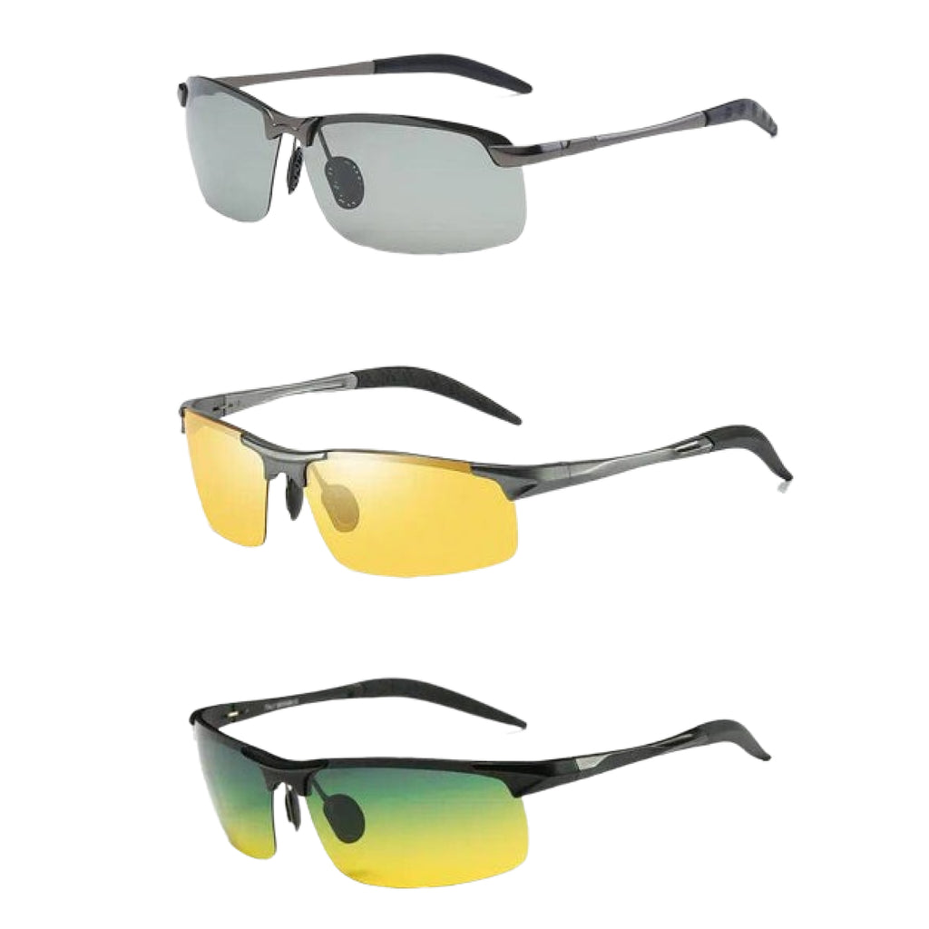 SunRay™ Day-Night  Polarized Driving Photochromic Sunglasses - NH1