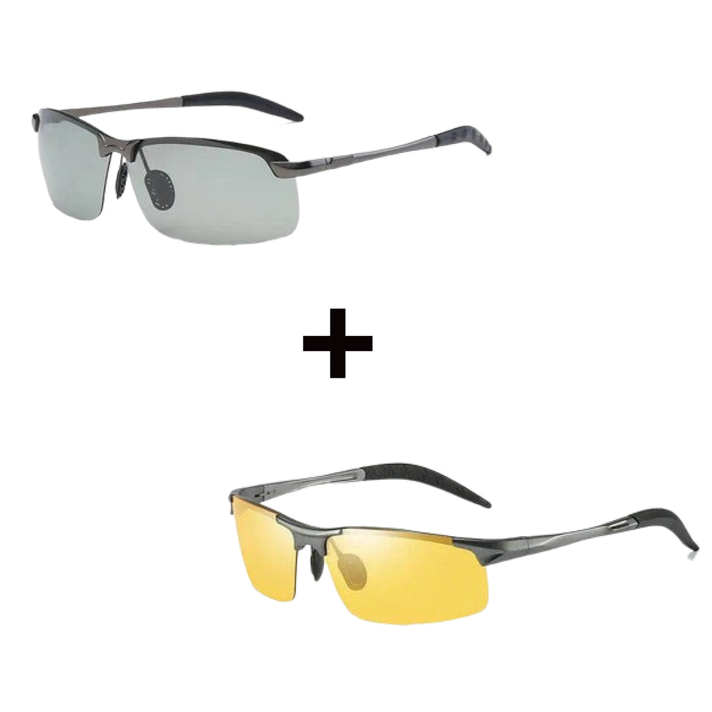 SunRay™ Day-Night  Polarized Driving Photochromic Sunglasses - NH1