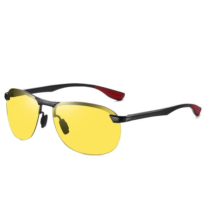 Rimless Polarized Intelligent Photochromic UV400 Lens Anti-Glare Driving Sunglasses - SunRay Glasses