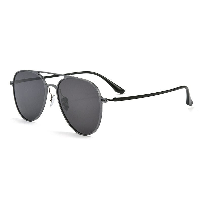 Ultralight Aluminum Magnesium Polarized Sunglasses Double Beam Aviator Sunglasses - SunRay Glasses
