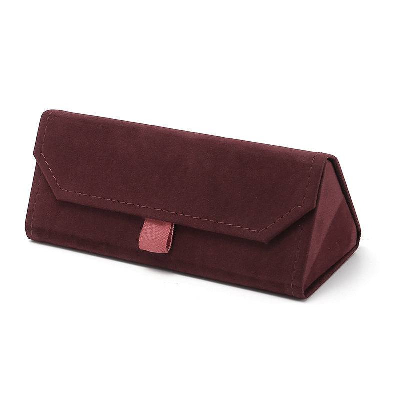 Plush Triangular Folding Glasses Case - SunRay Glasses