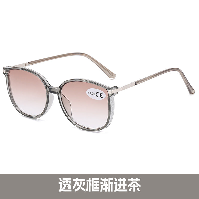 Large-frame Blue Light Blocking Reading Glasses