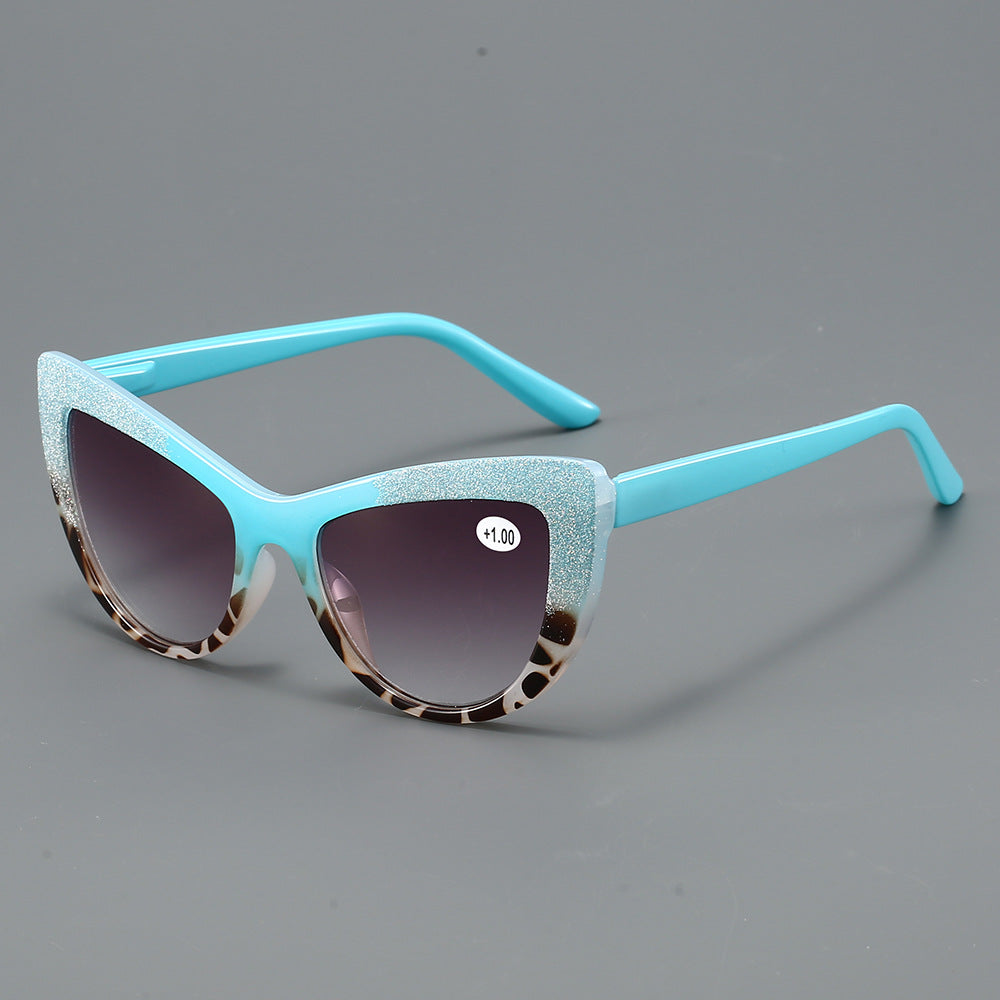 New High-end Ultra-light HD Cat-eye Reading Glasses