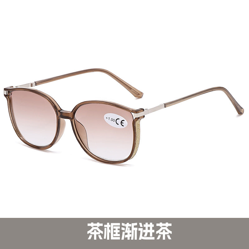 Large-frame Blue Light Blocking Reading Glasses