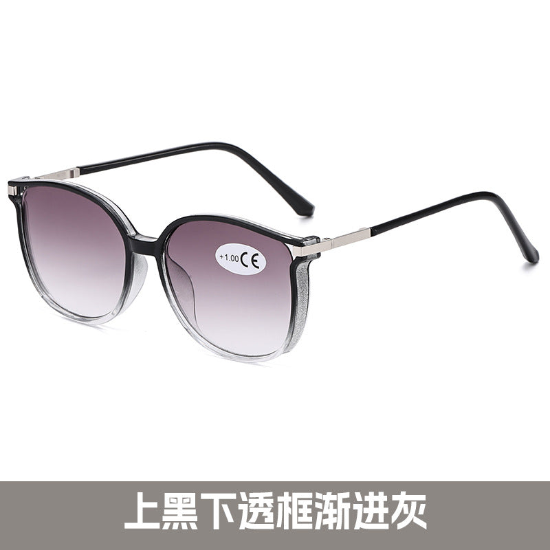 Large-frame Blue Light Blocking Reading Glasses