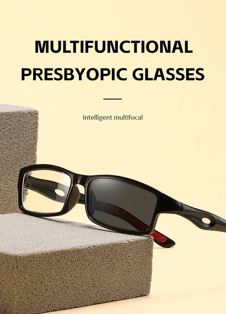 Sports Photochromic Multi-focal Anti-blue Light Reading Glasses - SunRay Glasses
