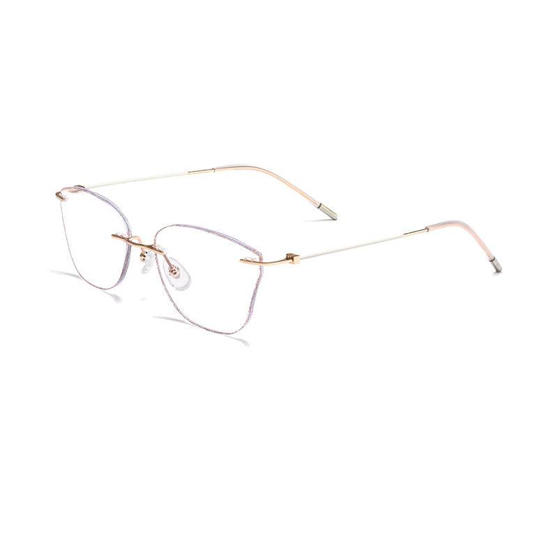 Fashionable and Comfortable Frameless HD Anti-blue Light Reading Glasses - SunRay Glasses