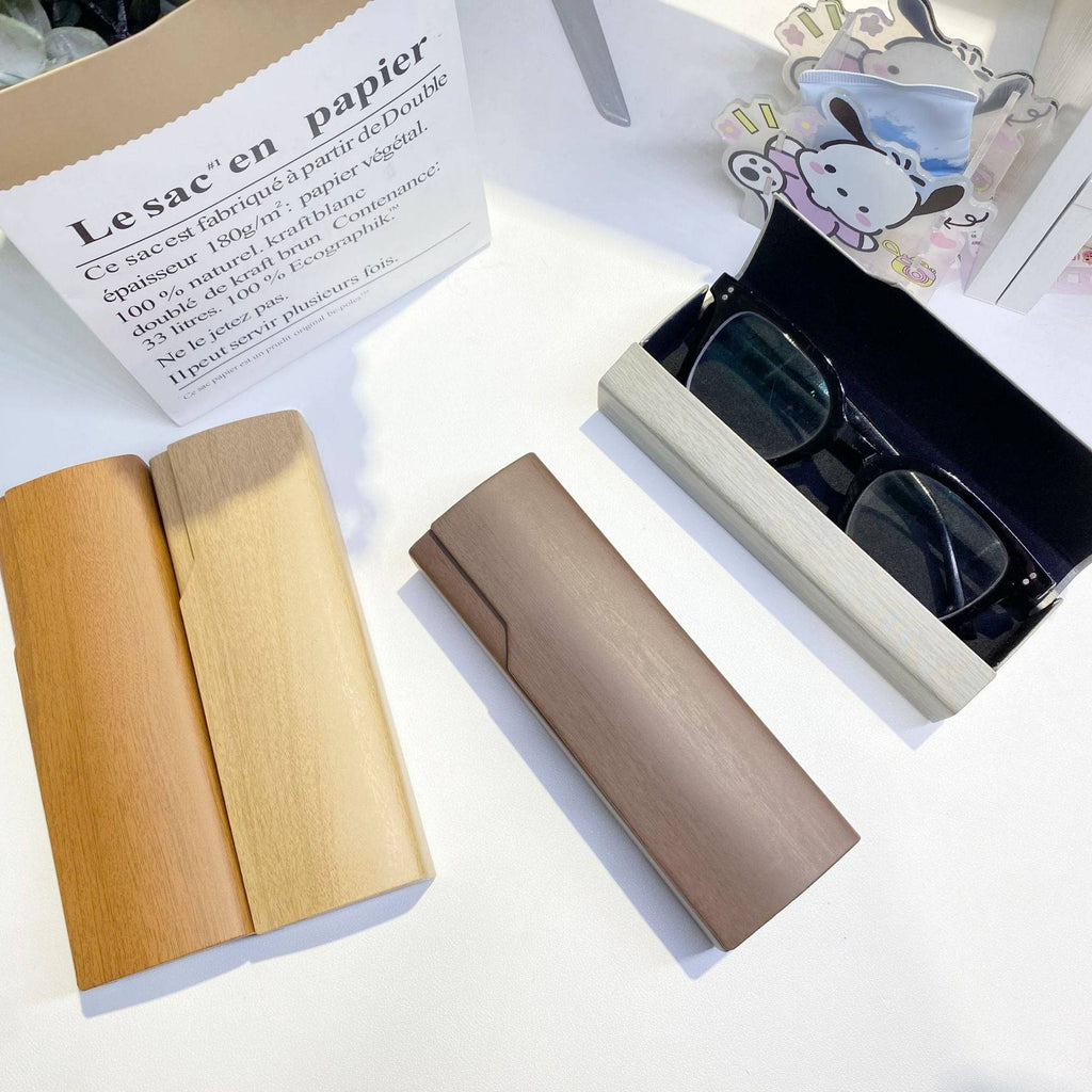 Wood Grain Glasses Case - SunRay Glasses