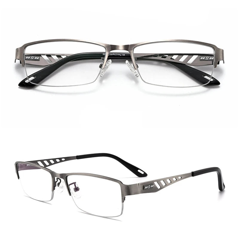 Ultra-light Photochromic Half Frame Reading Glasses