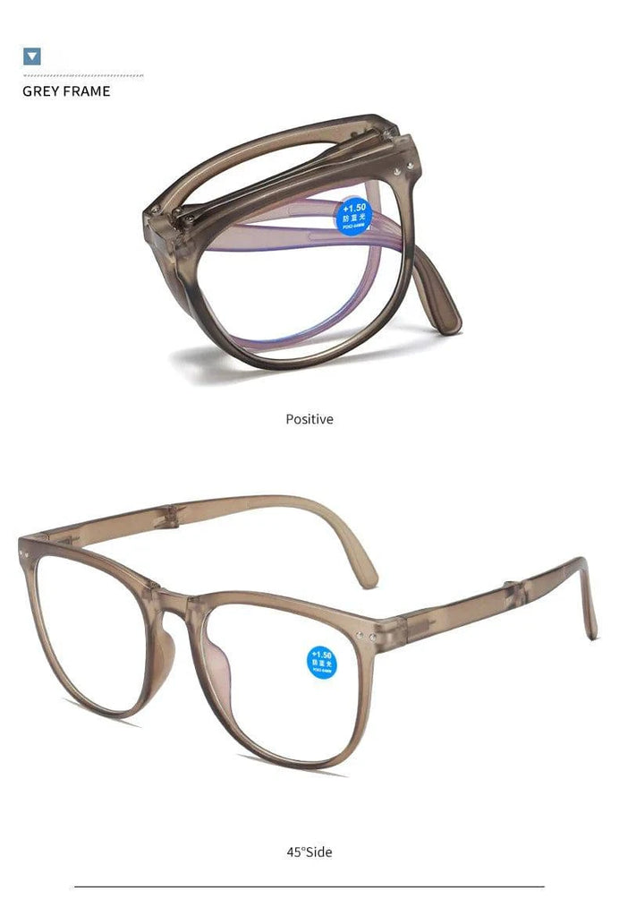 Folding Fashion Classic Style Anti Blue Light Reading Glasses - SunRay Glasses