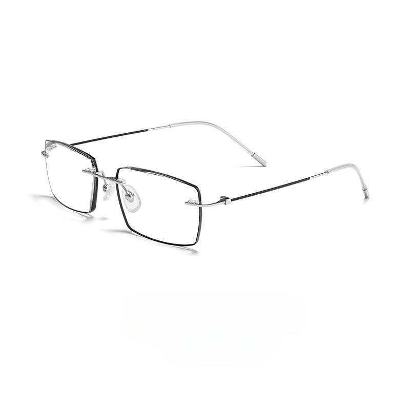 Fashionable and Comfortable Frameless HD Anti-blue Light Reading Glasses - SunRay Glasses