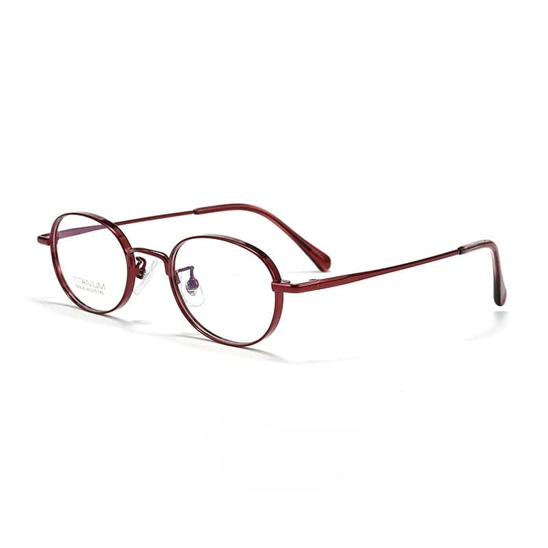 New Pure Titanium Oval Progressive Photochromic Reading Glasses - SunRay Glasses