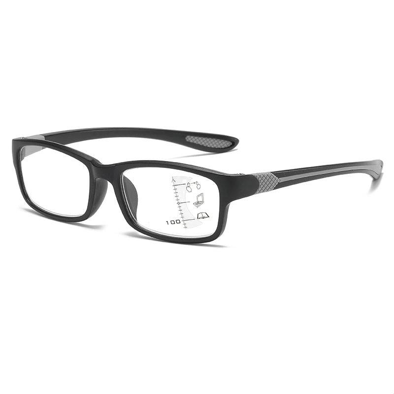 Fashion Sports Non-slip Multifocal Progressive Anti-blue Light Reading Glasses - SunRay Glasses