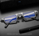 Ultra Light Titanium Material Screwless Foldable Reading Glasses SunRay Glasses