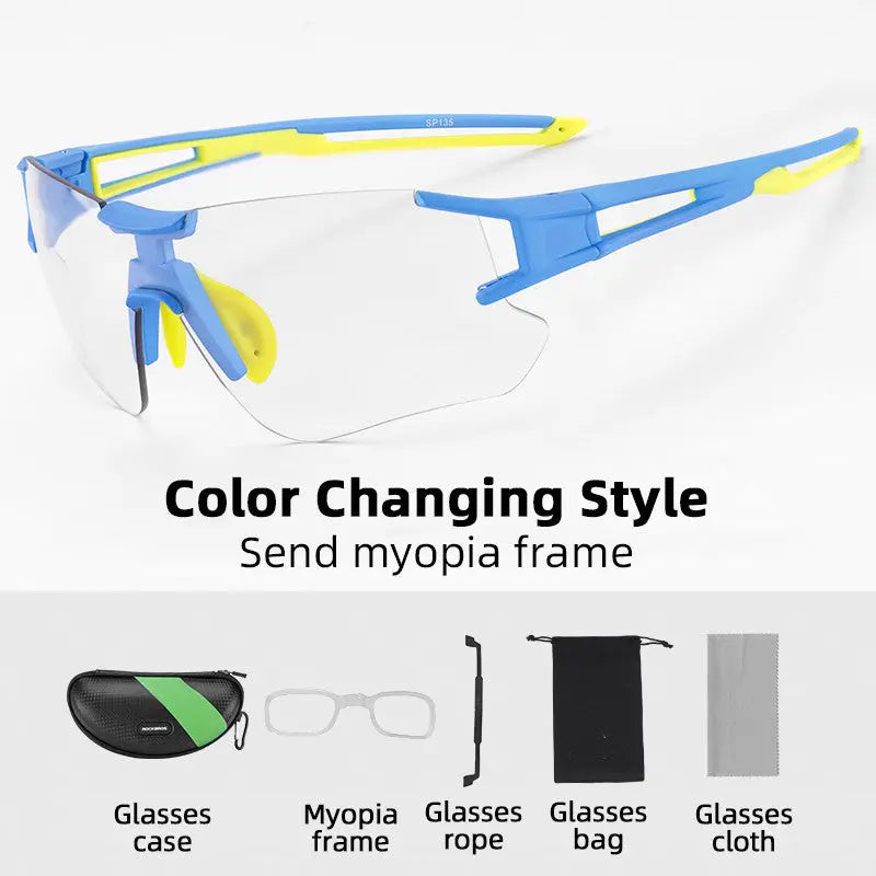 Photochromic UV400 Outdoors Sports Glasses SunRay Glasses