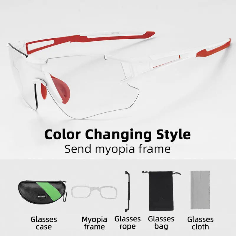 Photochromic UV400 Outdoors Sports Glasses SunRay Glasses