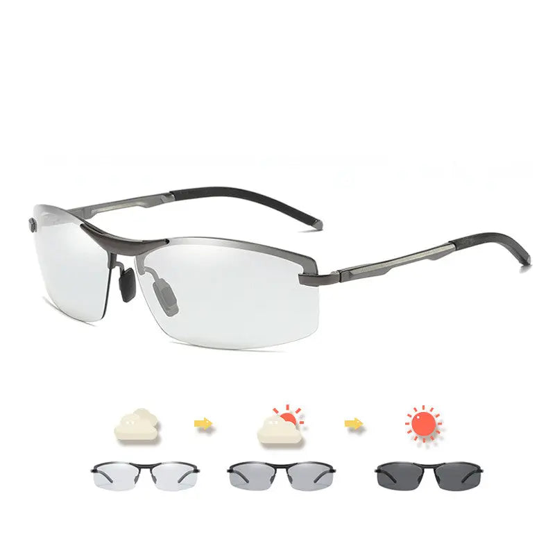 SunRay™ Day-Night Photochromic Polarized Glasses - NH2 SunRay Glasses