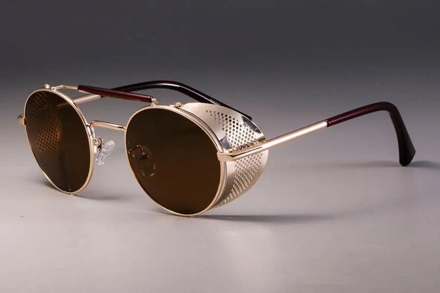 Retro Round Metal Prince Sunglasses SunRay Glasses