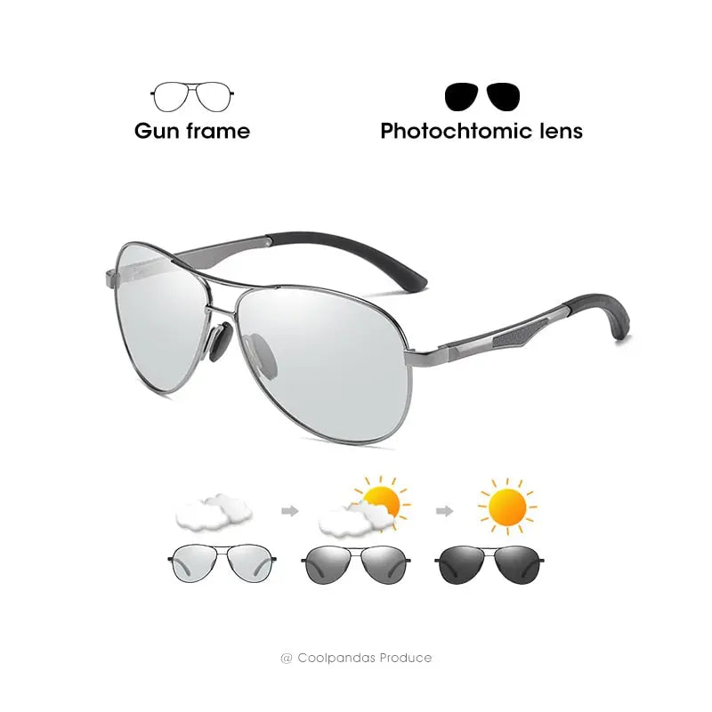 Buy SunRay Photochromic Polarized Driving Sunglasses - R1