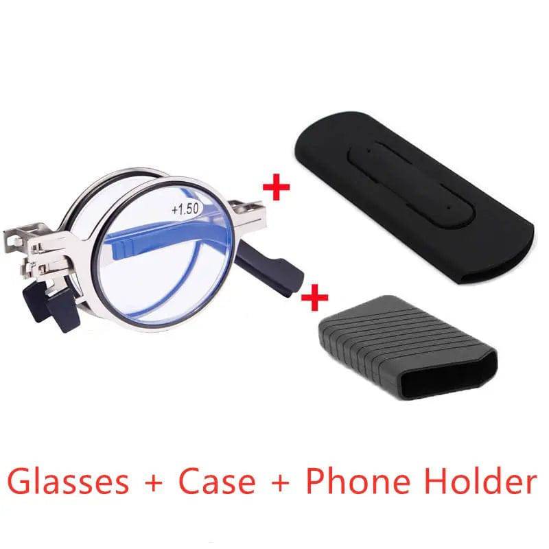 Ultra Light Titanium Material Screwless Foldable Reading Glasses SunRay Glasses