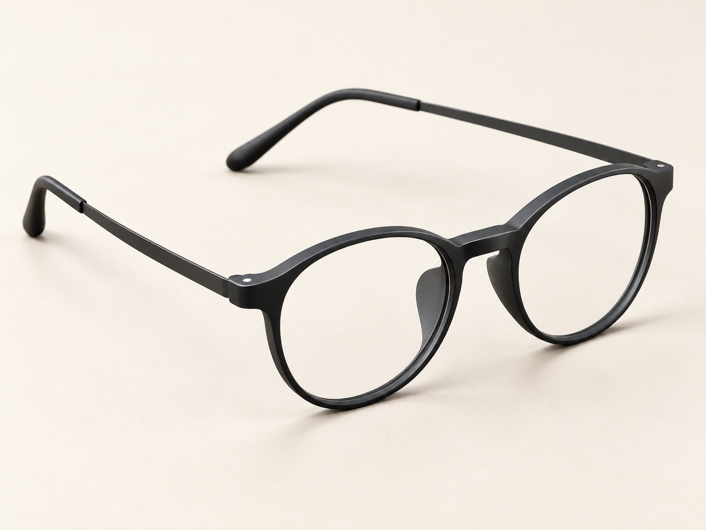 Ultra-light Titanium Transitional Anti-blue Photochromic Progressive Multifocal Round Frame Reading Glasses - SunRay Glasses